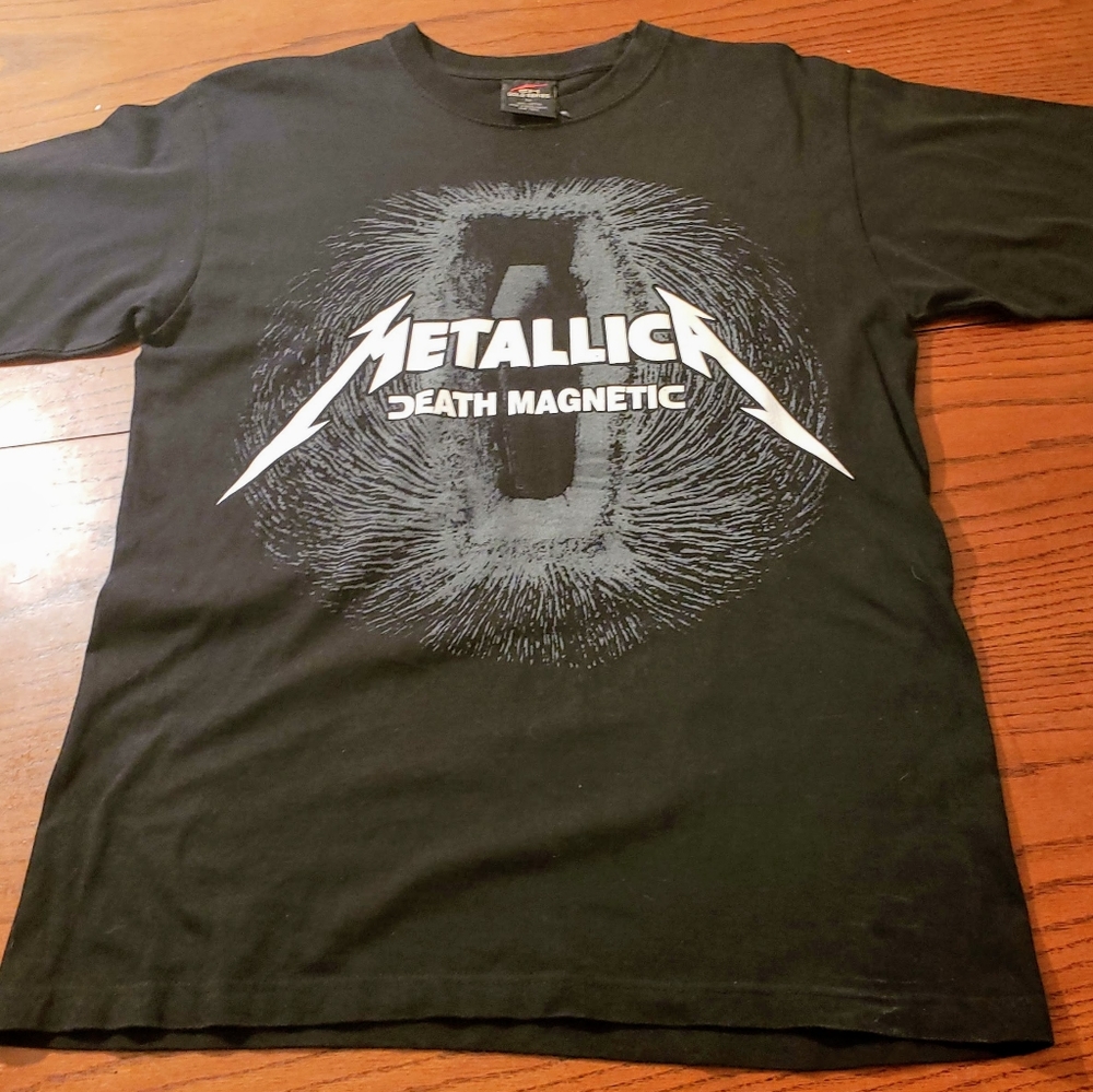 Vtg Metallica Death Magnetic Band T-shirt EUC
